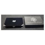 1996 Premier Silver Proof Set w/ Case & COA