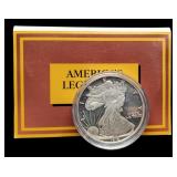 2 Oz. Silver Replica Proof W. Liberty Half Dollar