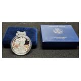 2010-W Proof Silver Eagle w/ Case & COA