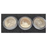 (3) Clad Half Dollars Unc. 1976 Bicentennial,