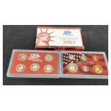2003 10 Coin Silver Proof Set