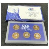 2000 5 Quarter Proof Set