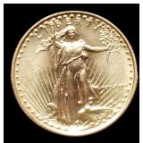 1986 1/10 Oz. Gold $5 Eagle