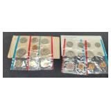 (2) Double Mint Sets 1971, 1980