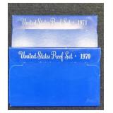 (2) Proof Sets 1970, 1971