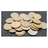 (30) Indian Head Cents Back To 1898