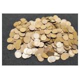 (4) Hundred Wheat Cents Sold By The Hundred