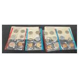 (2) Double Mint Sets 1968, 1969