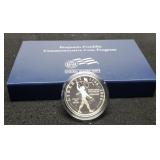 2006 Proof Silver Dollar Comm. B. Franklin w/