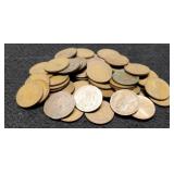 (50) 1917 Lincoln Cents