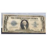 1923 $1 Large Size Silver Certificate Note
