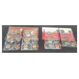 (2) Double Mint Sets 1985, 1987