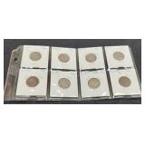 (8) Buffalo Nickels 4 No Date, 1936-P&S, &