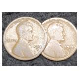 (2) L. Cents 1912-D, 1913-D
