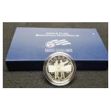 2004 Proof Silver Dollar Comm. Lewis & Clark w/