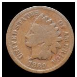 1869 Indian Head Cent