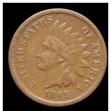 1865 Indian Head Cent w/ Liberty