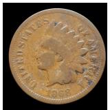 1868 Indian Head Cent