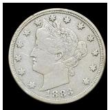 1883 No Cents V Nickel