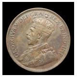 1917 Canada Large Cent AU