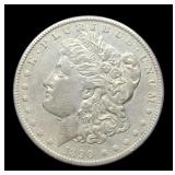 1890-CC Morgan Dollar XF40