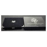 1998 Premier Silver Proof Set w/ Case & COA