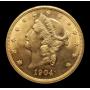 1904 $20 Gold Liberty Double Eagle Unc.