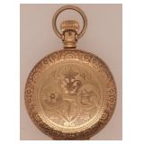 US Watch Co Size 6 Pocket Watch