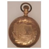 Illinois Watch Co Size 6 Pocket Watch