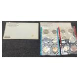 2 Double Mint Sets w/ Silver Coin