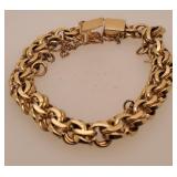 14 Kt. Gold Bracelet 32.8 Gram,