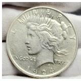 1924 Morgan Dollar AU