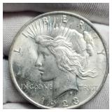 1923 Peace Dollar Unc.