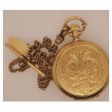 American Waltham Watch Co Size 8 Pocket Watch