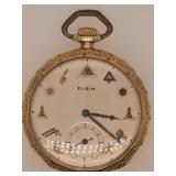 Elgin Natl Watch Co Size 10 Pocket Watch