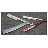 2 Straight Razors inc/ German Dubi Duck