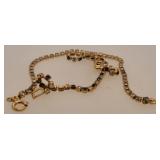 2 Nice Costume Rhinestone Bracelets