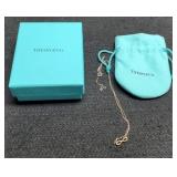 Sterling Silver Tiffany 14"/16" Necklace