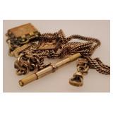 Heavy Pocket Watch Chain w/