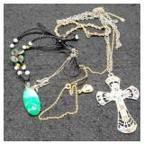 6 Items Costume Jewelry Inc/ 18 K Plated