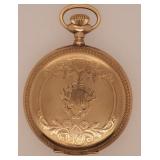 Hampden Watch Co Size 16 Pocket Watch