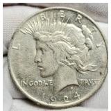 1924 Peace Dollar