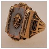 10 Kt. Gold Class Ring 12.6 Gram