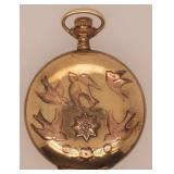 American Waltham Watch Co Size 4 Pocket Watch