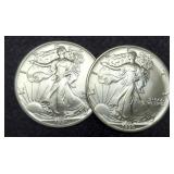 2 Silver Eagles: 1990, 1991