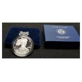 2011-W Proof Silver Eagle w/ Case & COA