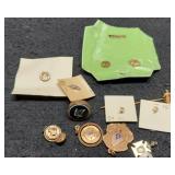 Group Of 15 Lodge Pins, Some w/