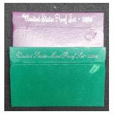 1984 & 1994 Proof Sets