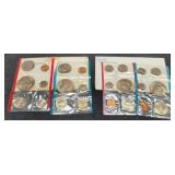 2 Double Mint Sets: 1977, 1978