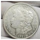 1921 Morgan Dollar Unc.